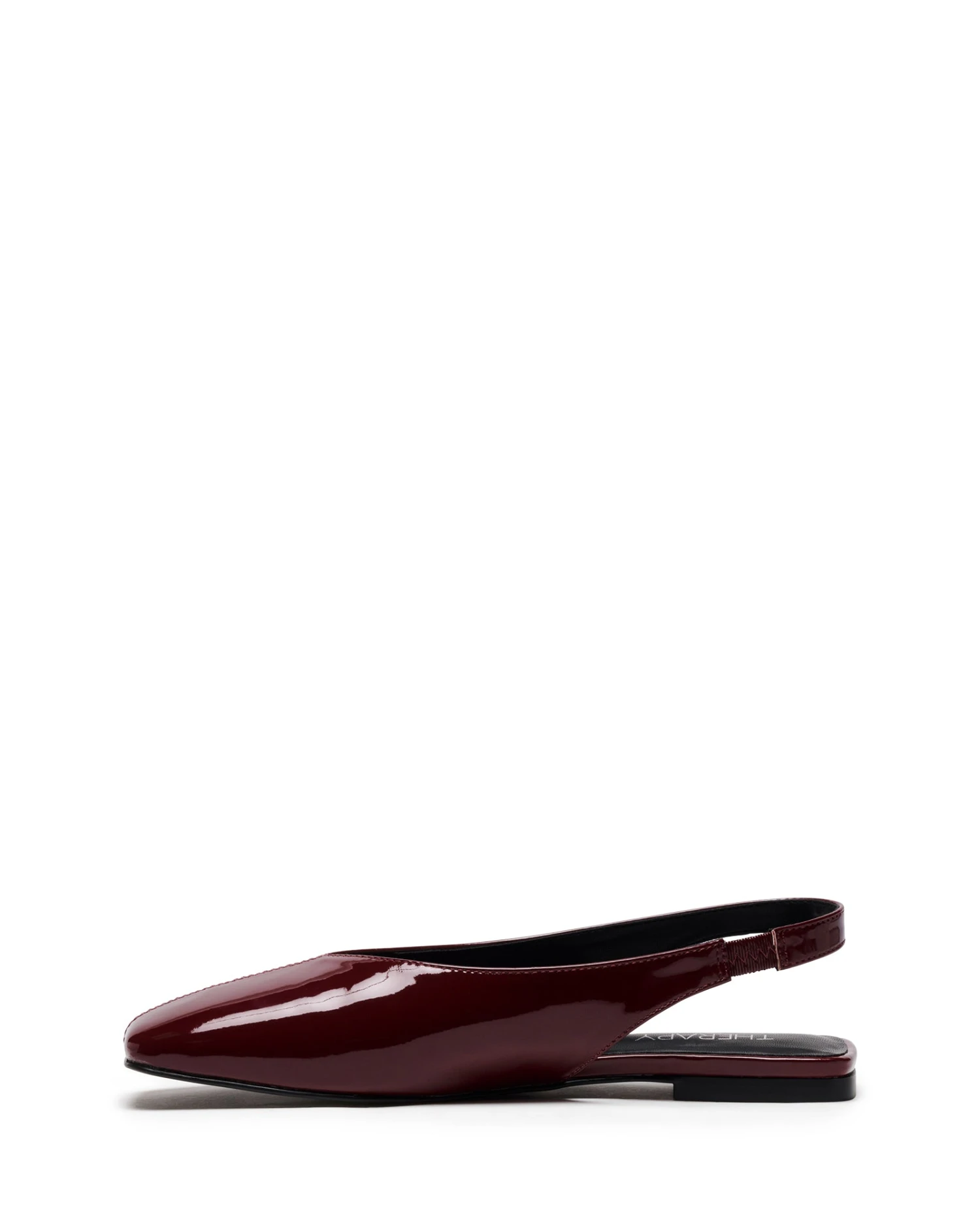 Graze Slingback Flat Bordeaux Patent 6 Graze Slingback Flat Bordeaux Patent - Image 4
