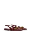 Guilty Slingback Flat Bordeaux Patent 1 Guilty Slingback Flat Bordeaux Patent -THERAPY SHOES GUILTY BORDEAUX PATENTPU TOE ANGLE