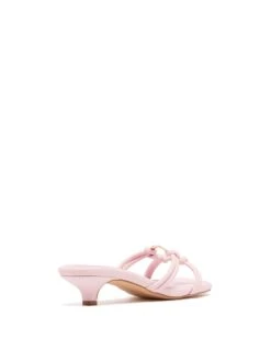 Haze Heel Soft Pink 8 Haze Heel Soft Pink -THERAPY SHOES HAZE SOFTPINKSMOOTHPU BACKANGLE