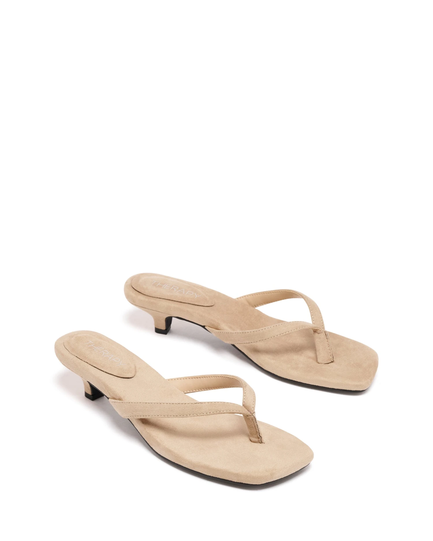 Heatwave Thong Heel Cashew Microsuede 4 Heatwave Thong Heel Cashew Microsuede - Image 2