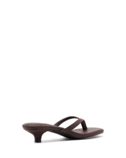 Heatwave Thong Heel Chocolate 8 Heatwave Thong Heel Chocolate -THERAPY SHOES HEATWAVE CHOCOLATE BACK