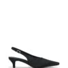 Indiana Slingback Pump Black Suede 1 Indiana Slingback Pump Black Suede -THERAPY SHOES INDIANA BLACKSIDE