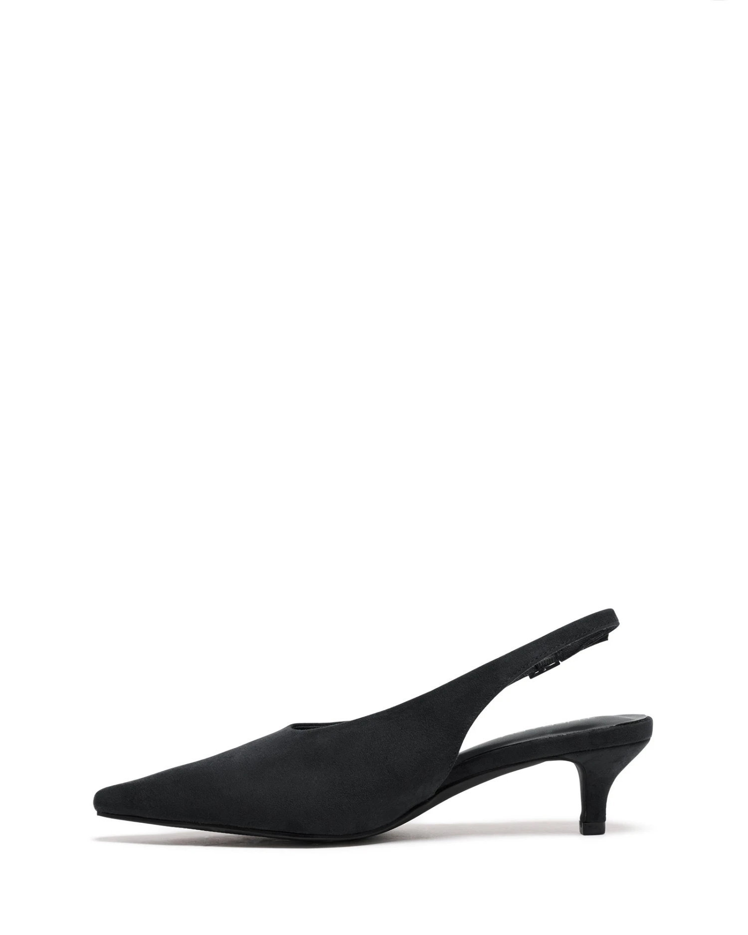Indiana Slingback Pump Black Suede 6 Indiana Slingback Pump Black Suede - Image 4
