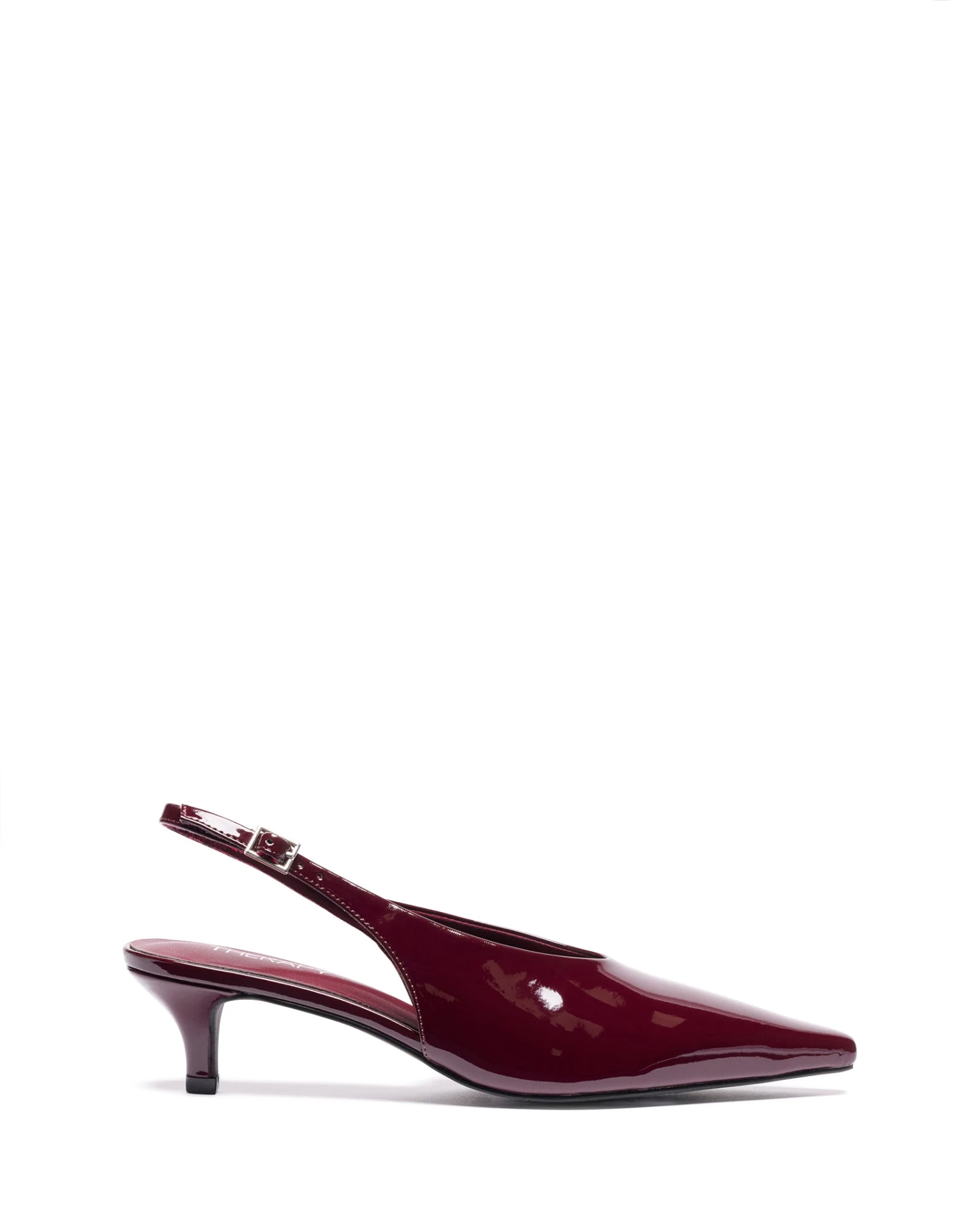 Indiana Slingback Pump Bordeaux Patent 4 Indiana Slingback Pump Bordeaux Patent - Image 2