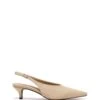 Indiana Slingback Pump Cashew Suede -THERAPY SHOES INDIANA CASHEWMICROSUEDE SIDE