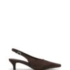 Indiana Slingback Pump Chocolate Suede 2 Indiana Slingback Pump Chocolate Suede -THERAPY SHOES INDIANA CHOCOLATEMICROSUEDE SIDE