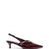 Irving Slingback Pump Bordeaux Patent -THERAPY SHOES IRVING BORDEAUXPATENT SIDE