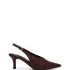 Jacs Slingback Pump Bordeaux Smooth 2 Jacs Slingback Pump Bordeaux Smooth -THERAPY SHOES JACS BORDEAUX SIDE