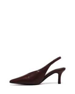Jacs Slingback Pump Bordeaux Smooth 9 Jacs Slingback Pump Bordeaux Smooth -THERAPY SHOES JACS BORDEAUX SIDE INTERIOR