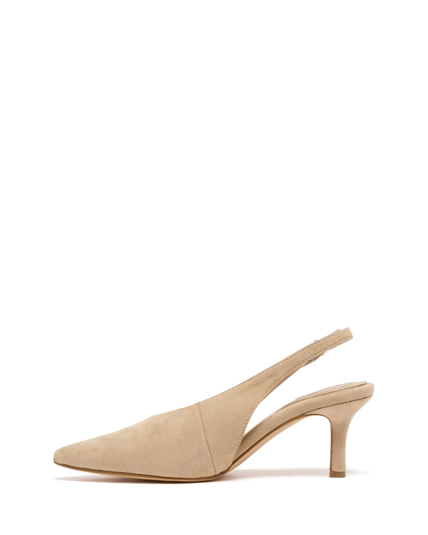 Jacs Slingback Pump Cashew Microsuede 6 Jacs Slingback Pump Cashew Microsuede - Image 4