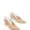 Jacs Slingback Pump Cashew Microsuede 1 Jacs Slingback Pump Cashew Microsuede -THERAPY SHOES JACS CASHEWMICROSUEDE TOEANGLE
