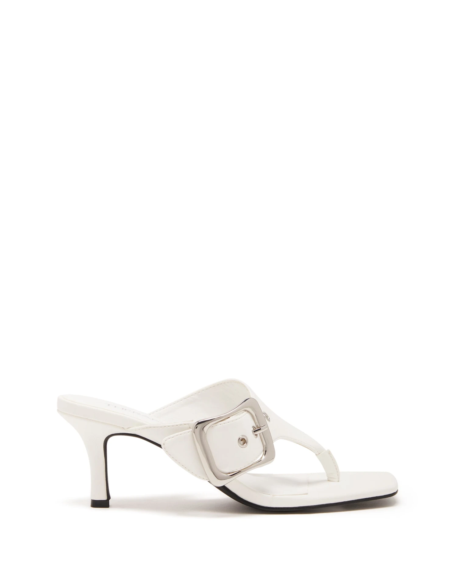 Jade Thong Heel White Smooth 3 Jade Thong Heel White Smooth