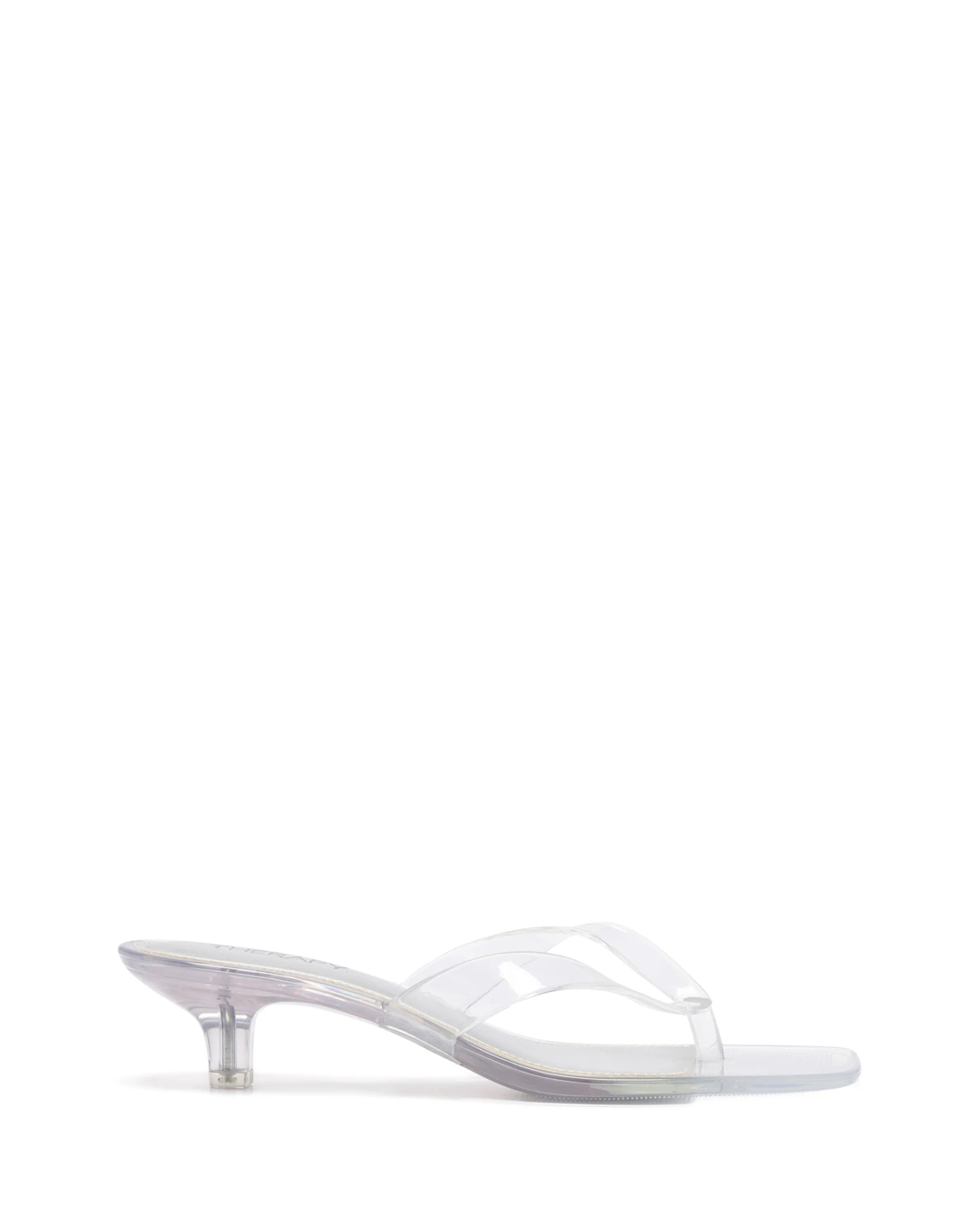 Jellyz Thong Heel Clear 4 Jellyz Thong Heel Clear - Image 2