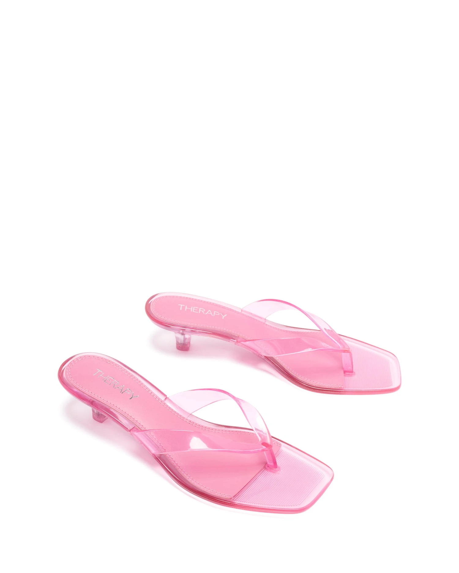Jellyz Thong Heel Pink 3 Jellyz Thong Heel Pink