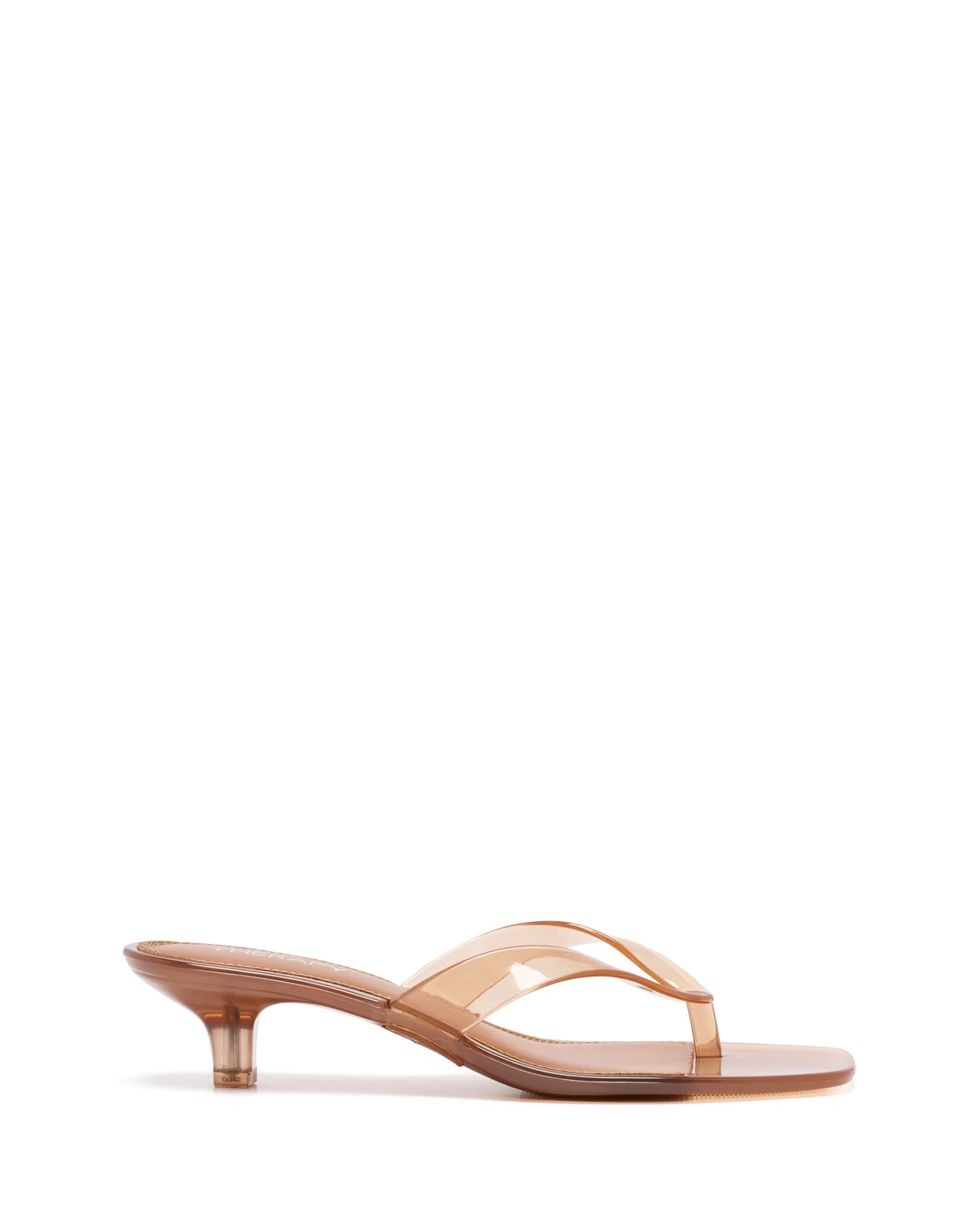 Jellyz Thong Heel Toffee 3 Jellyz Thong Heel Toffee