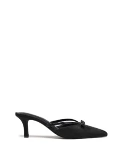 Jojo Pump Black Suede