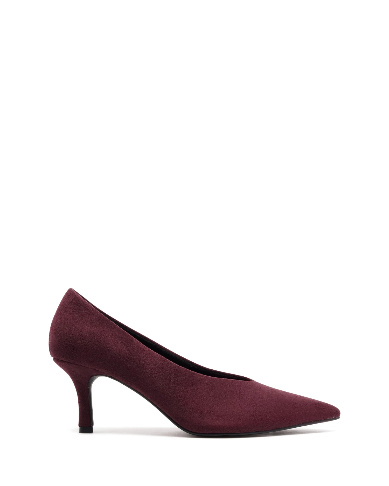 Jordyn Pump Bordeaux Suede 4 Jordyn Pump Bordeaux Suede - Image 2