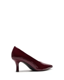 Jordyn Pump Cherry Patent 10 Jordyn Pump Cherry Patent -THERAPY SHOES JORDYN CHERRY PATENT BACK