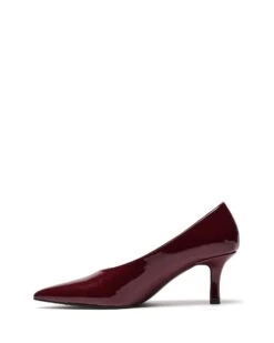 Jordyn Pump Cherry Patent 11 Jordyn Pump Cherry Patent -THERAPY SHOES JORDYN CHERRY PATENT SIDE2