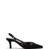 Juicy Slingback Pump Black Microsuede 2 Juicy Slingback Pump Black Microsuede -THERAPY SHOES JUICY BLACKMICROSUEDE SIDE