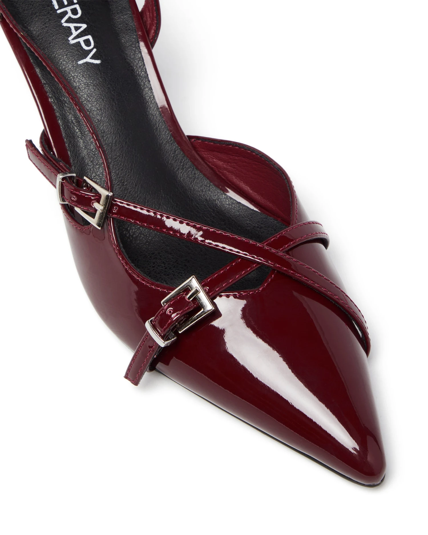 Juicy Slingback Pump Cherry Patent 4 Juicy Slingback Pump Cherry Patent - Image 2