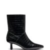 Kacee Ankle Boot Black Croc 1 Kacee Ankle Boot Black Croc -THERAPY SHOES KACEE BLACKCROCPU SIDE