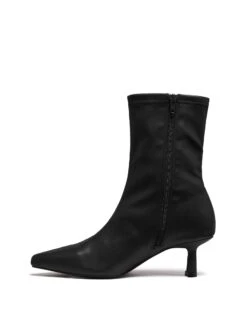 Keeley Ankle Boot Black -THERAPY SHOES KEELEY BLACKSTRETCHPU SIDE2 INTERIOR