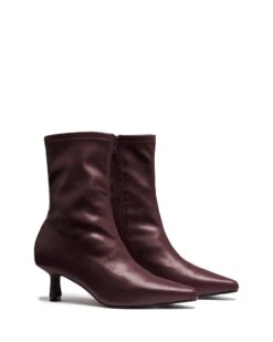 Keeley Ankle Boot Bordeaux 9 Keeley Ankle Boot Bordeaux -THERAPY SHOES KEELEY BORDEAUXSTRETCHPU TOEANGLE