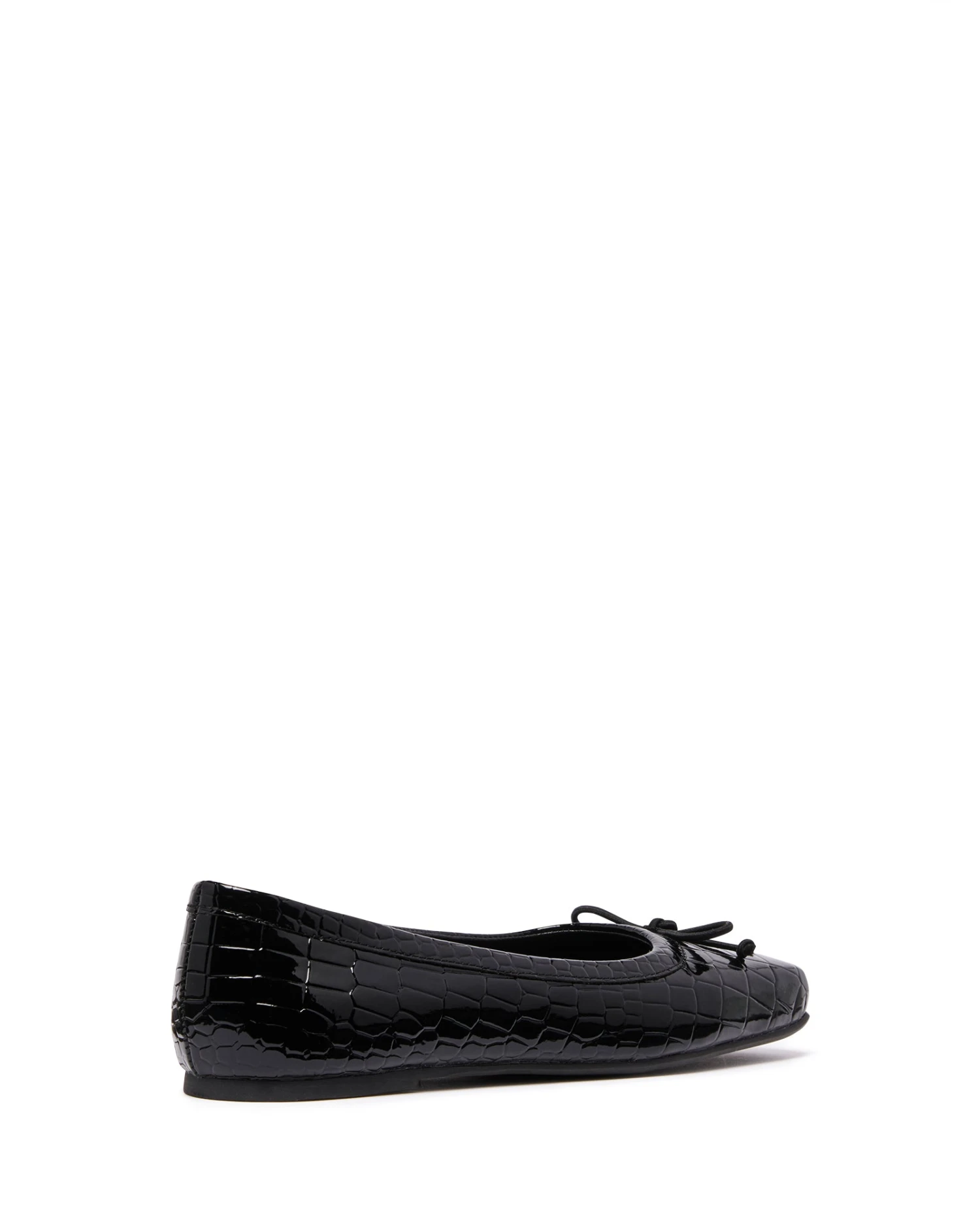 Laine Ballet Flat Black Croc 6 Laine Ballet Flat Black Croc - Image 4
