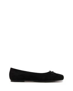 Laine Ballet Flat Black Suede