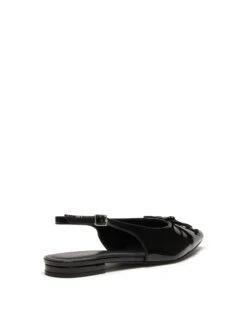 Lavin Flat Point Black Patent -THERAPY SHOES LAVIN BLACK PATENT PU BACK