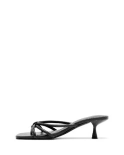 Layney Heel Black -THERAPY SHOES LAYNEY BLACKSMOOTHPU SIDE2 INTERIOR