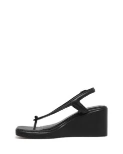Leni Slingback Wedge Black -THERAPY SHOES LENI BLACK SIDE2 INTERIOR