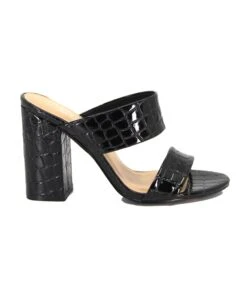Leona Black Croc *FINAL SALE*