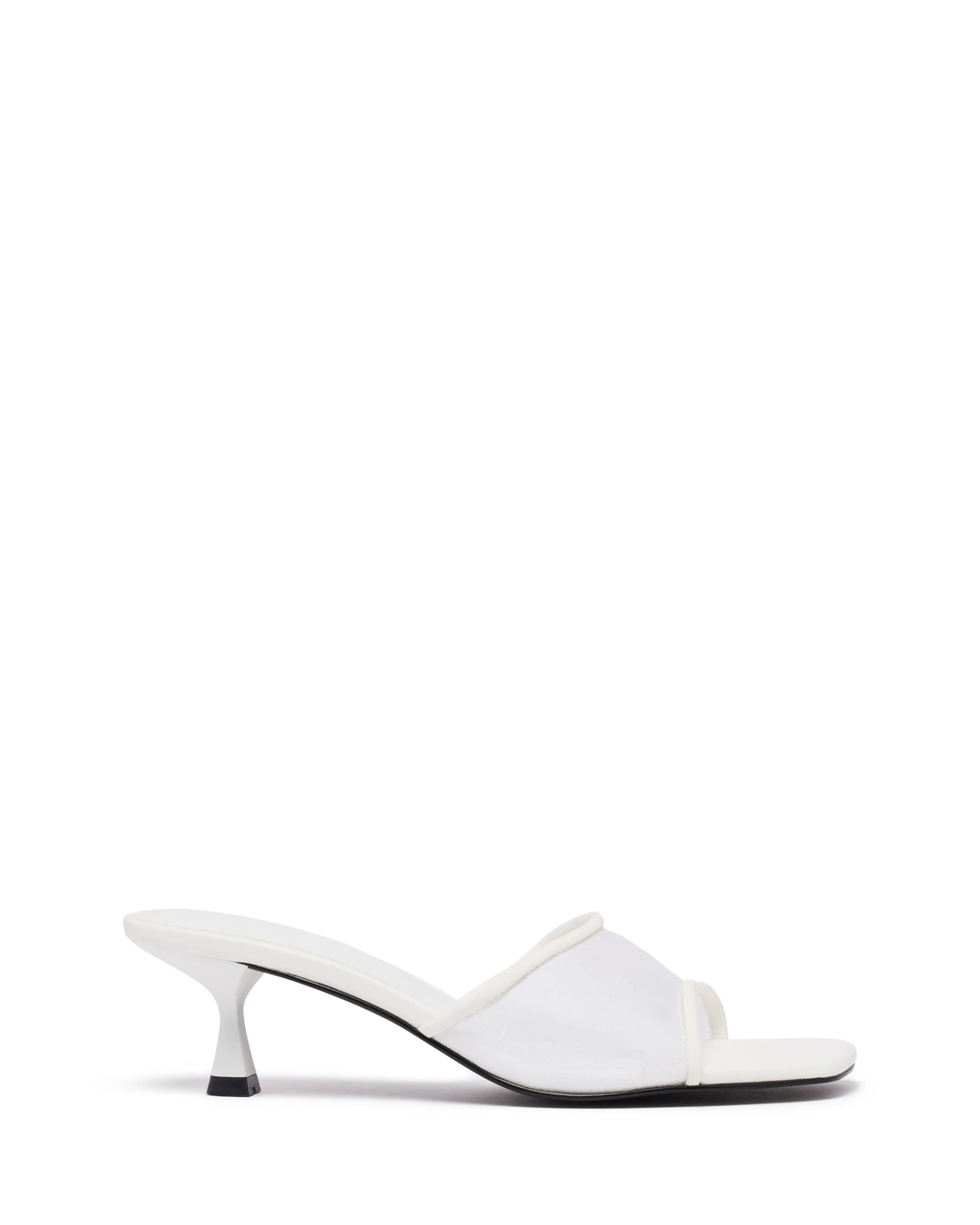 Lex Heel White Mesh 3 Lex Heel White Mesh