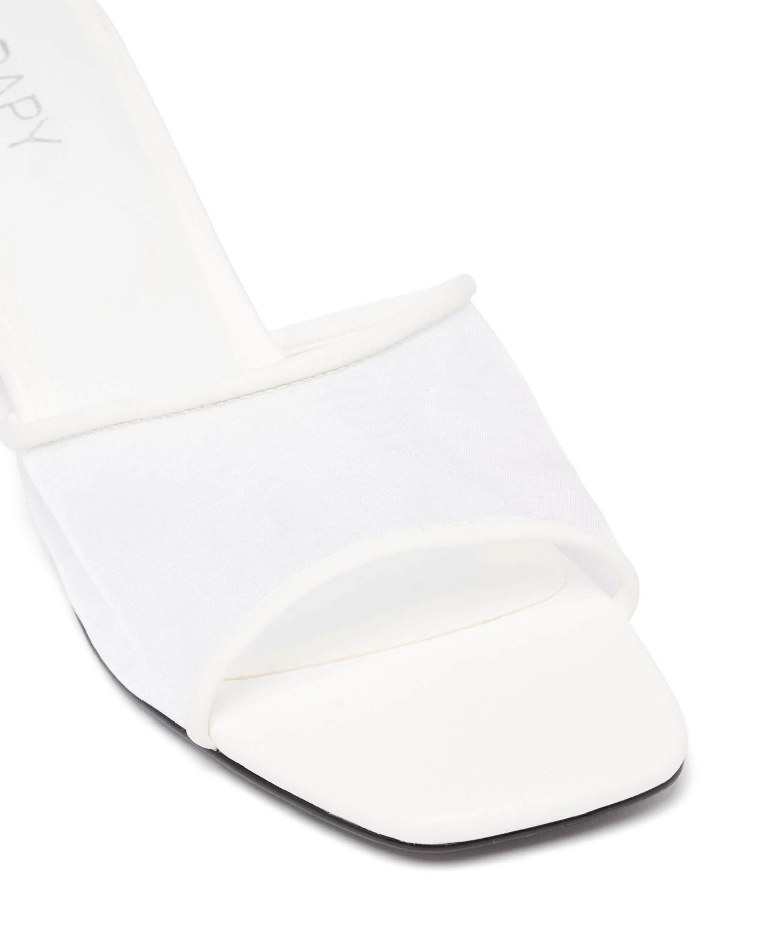 Lex Heel White Mesh 5 Lex Heel White Mesh - Image 3