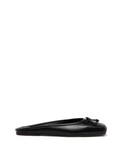 Lilah Ballet Flat Black Smooth