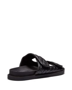 Linda Black *FINAL SALE* 8 Linda Black *FINAL SALE* -THERAPY SHOES LINDA BLACK BACK ANGLE