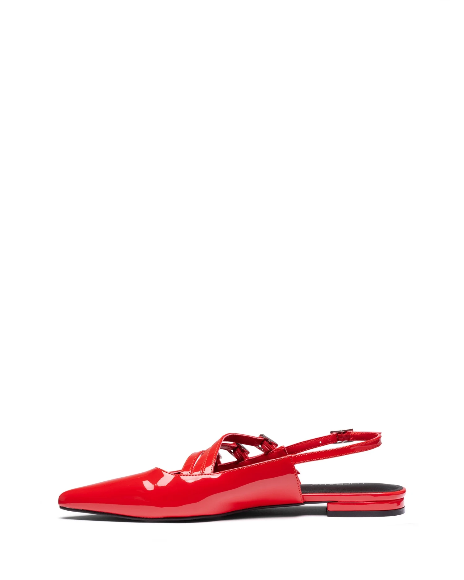 Lisst Slingback Flat Red Patent 7 Lisst Slingback Flat Red Patent - Image 5