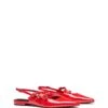Lisst Slingback Flat Red Patent 1 Lisst Slingback Flat Red Patent -THERAPY SHOES LISST REDPATENTPU TOEANGLE