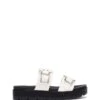 Litmus Flatform Sandals White 2 Litmus Flatform Sandals White -THERAPY SHOES LITMUS WHITE SIDE