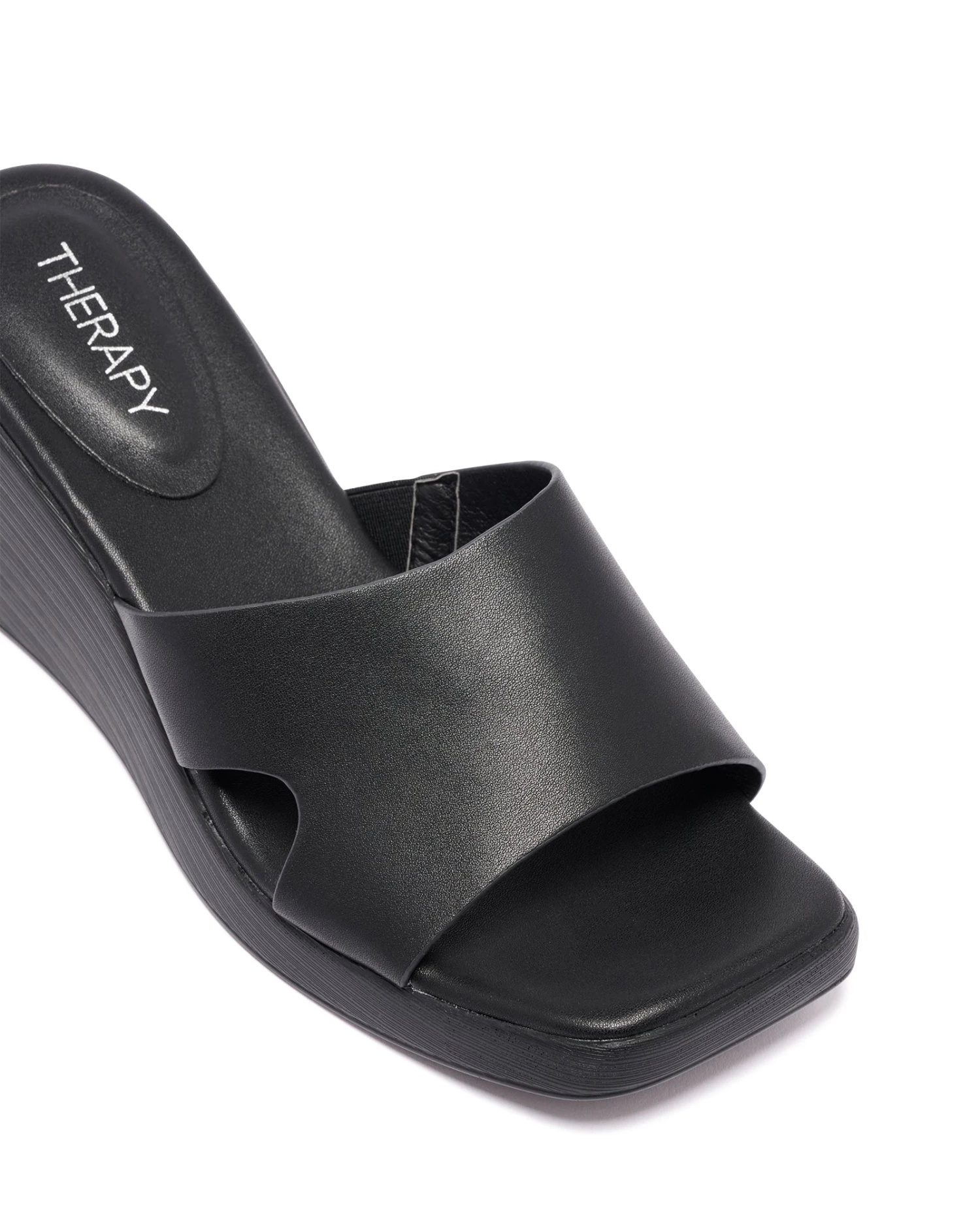 Llola Wedge Heel Black 4 Llola Wedge Heel Black - Image 2