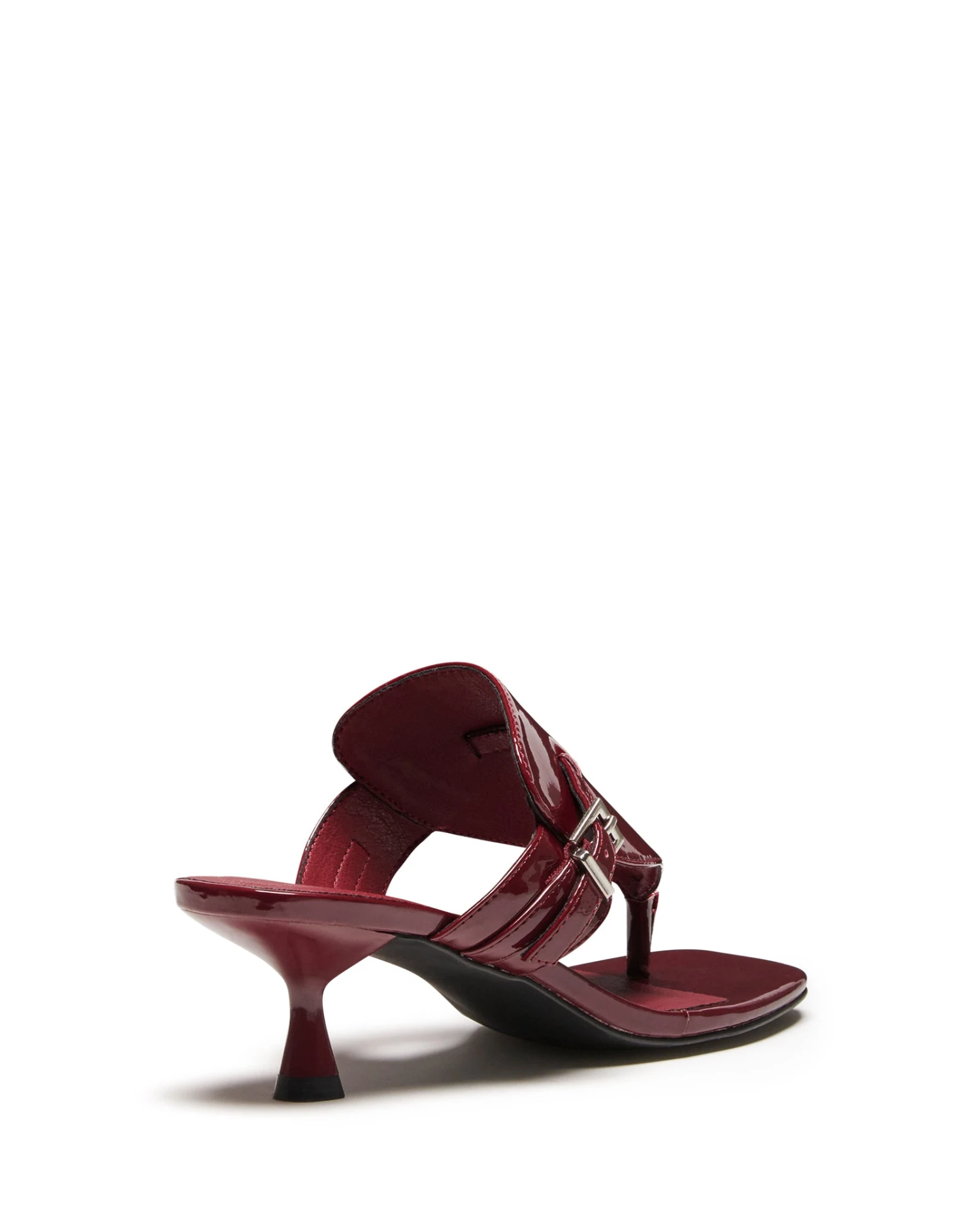 Locked Thong Heel Cherry Patent 5 Locked Thong Heel Cherry Patent - Image 3