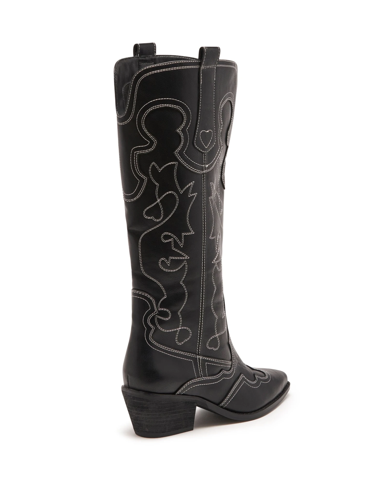 Malvin Cowboy Boot Black Smooth 5 Malvin Cowboy Boot Black Smooth - Image 3