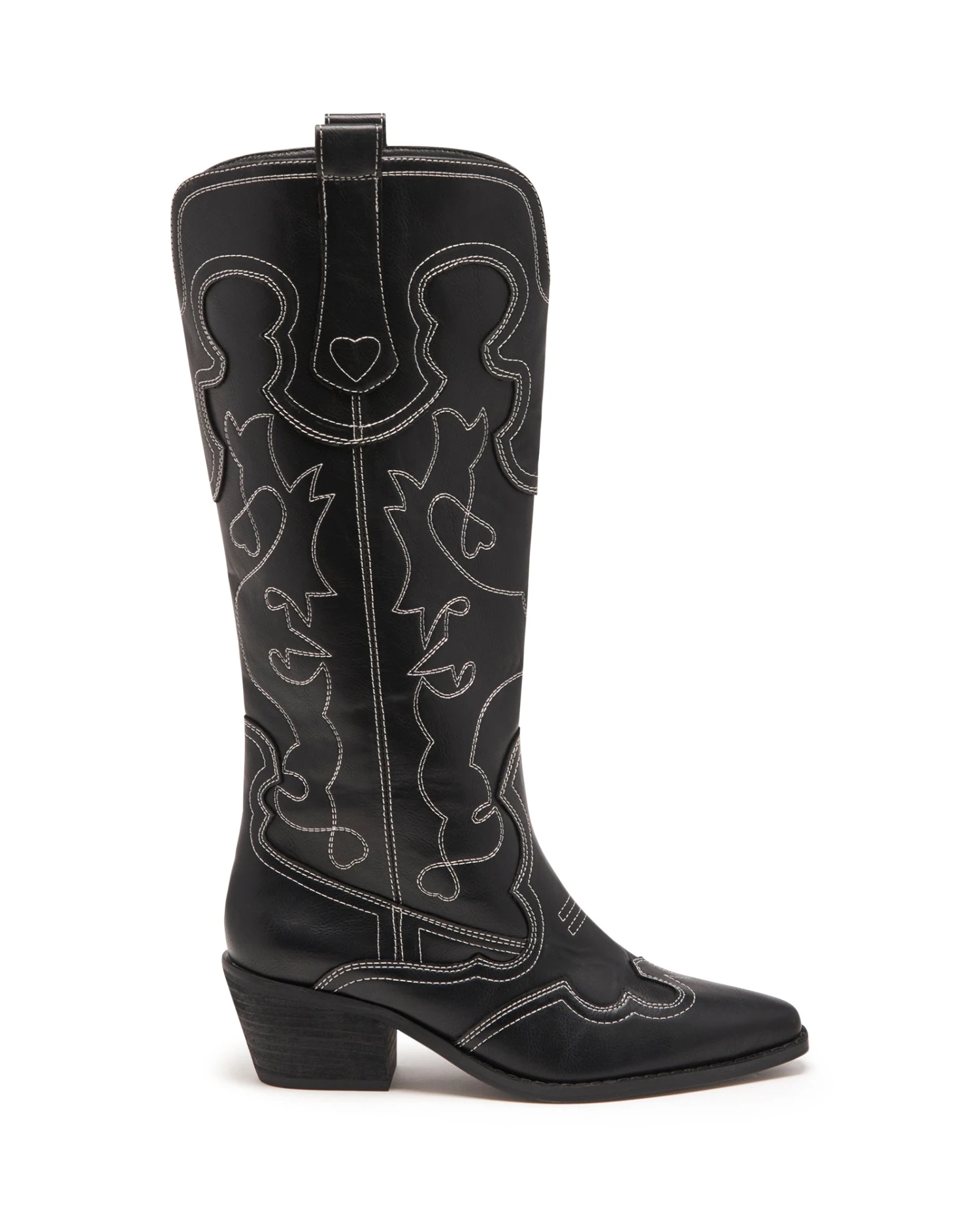 Malvin Cowboy Boot Black Smooth 3 Malvin Cowboy Boot Black Smooth