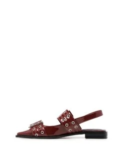 Matilda Cherry Patent *FINAL SALE* -THERAPY SHOES MATILDA CHERRYPATENT SIDE2