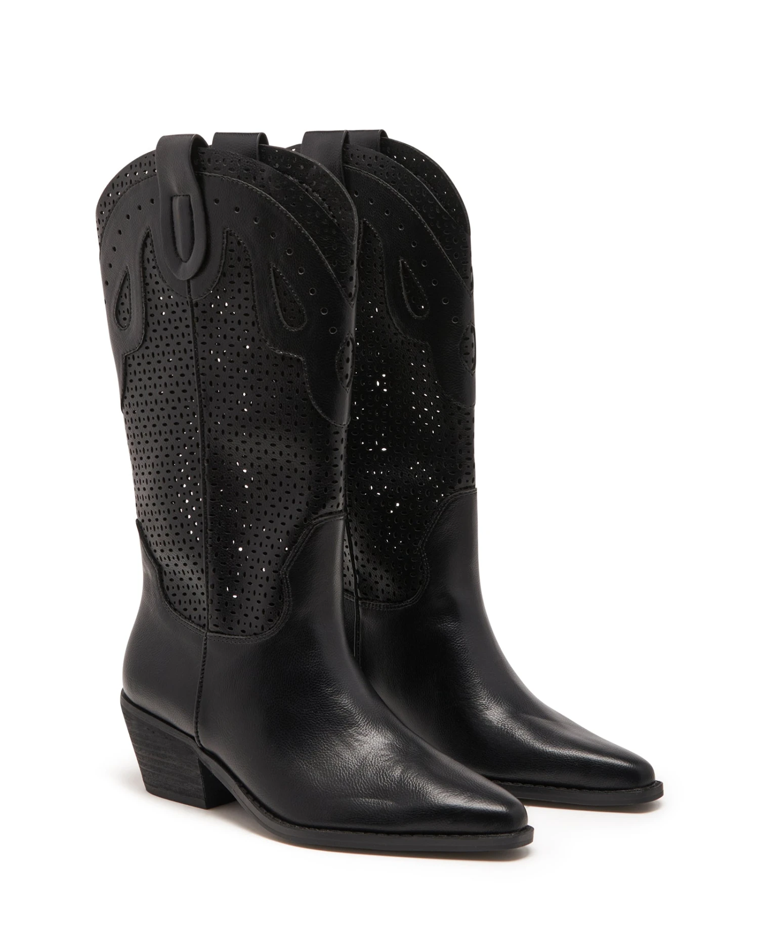 Maxine Cowboy Boot Black Tumbled 4 Maxine Cowboy Boot Black Tumbled - Image 2