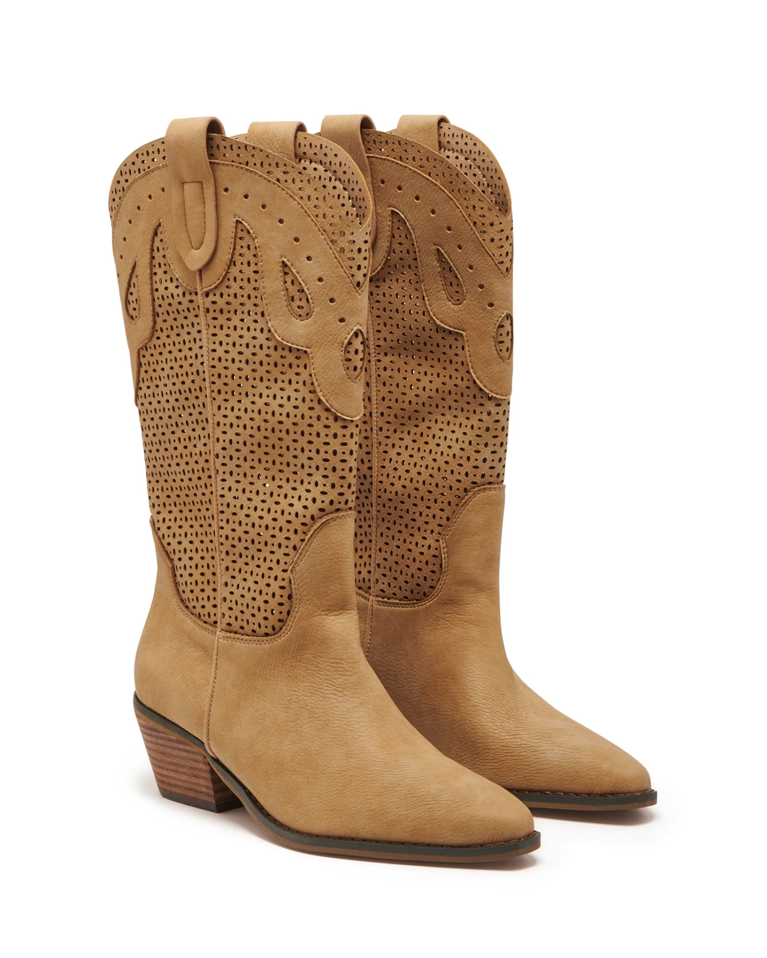 Maxine Cowboy Boot Caramel Nubuck 3 Maxine Cowboy Boot Caramel Nubuck
