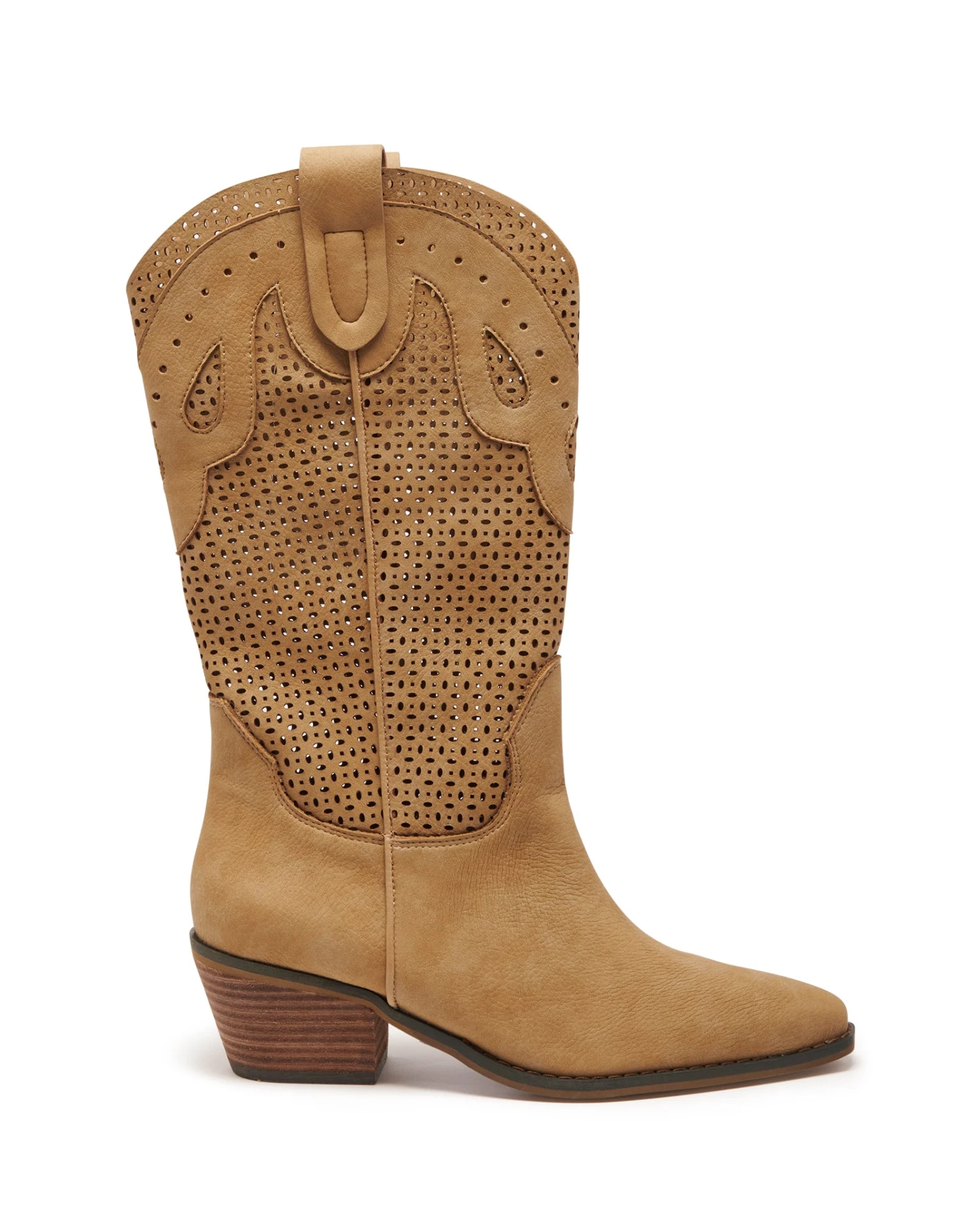 Maxine Cowboy Boot Caramel Nubuck 4 Maxine Cowboy Boot Caramel Nubuck - Image 2