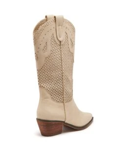 Maxine Cowboy Boot Shell Nubuck 8 Maxine Cowboy Boot Shell Nubuck -THERAPY SHOES MAXINE SHELL NUBUCK PU BACK